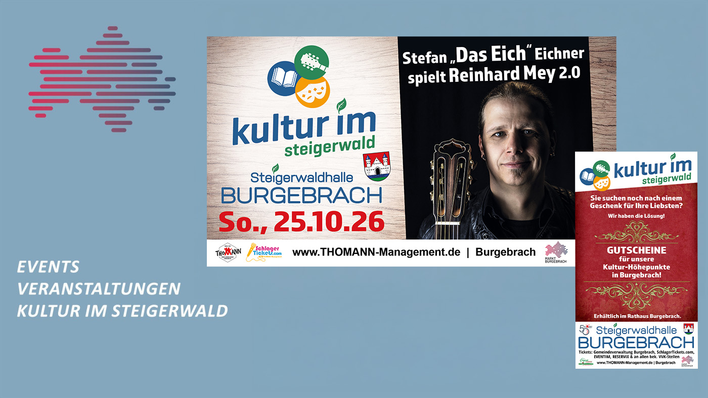 Veranstaltungen 2025 - Kultur im Steigerwald