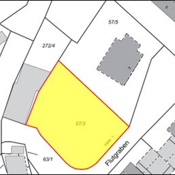 In Steinsdorf - Brunnenstraße - Flutgraben ist noch ein Bauplatz frei.